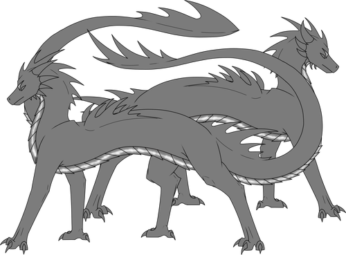 Demonflame, a magic dragon species