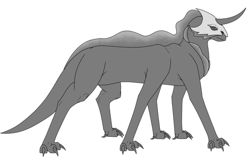 Masked Devil, a ice dragon species