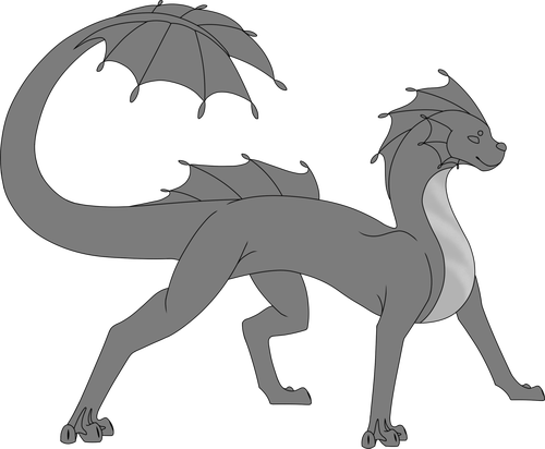 Mirrorthroat, a water dragon species