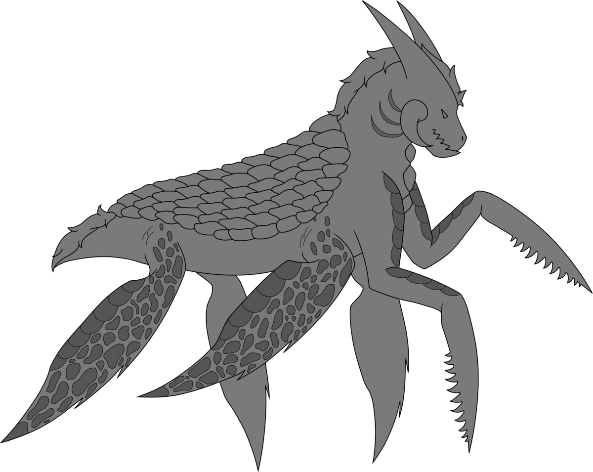 Oceancrown, a water dragon species