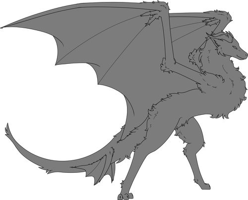 Velvetstep, a neutral dragon species